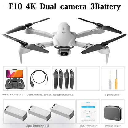 Drone 4K HD dual camera GPS5G wide angle FPV distance 2km professional - Alicetheluxe