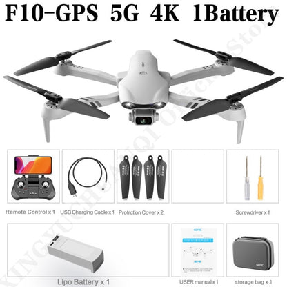 Drone 4K HD dual camera GPS5G wide angle FPV distance 2km professional - Alicetheluxe