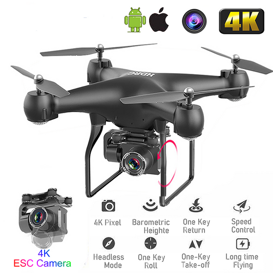 Drone 4K ESC Camera Professional Wide-angle Aerial Photography