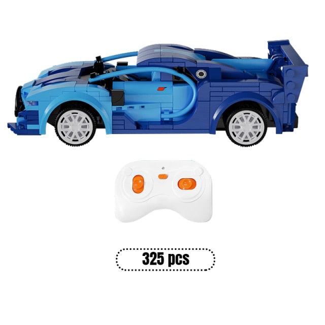 Remote control Sports Car Model Building Blocks Technical RC - Alicetheluxe