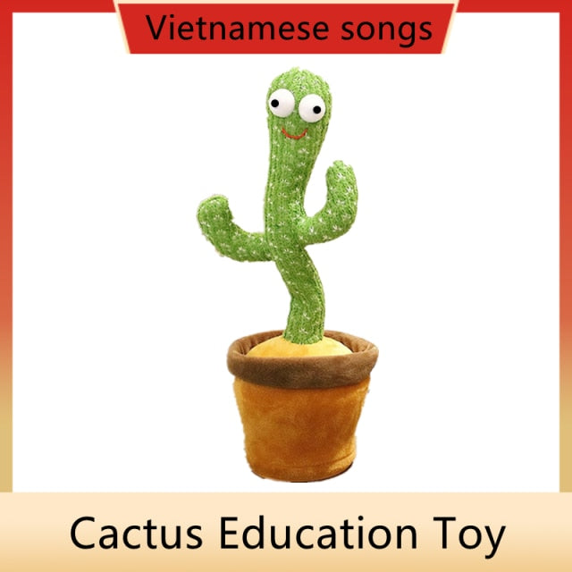 Cactus Toy 120 Russian Spanish Vietnamese Arabic English Songs - Alicetheluxe