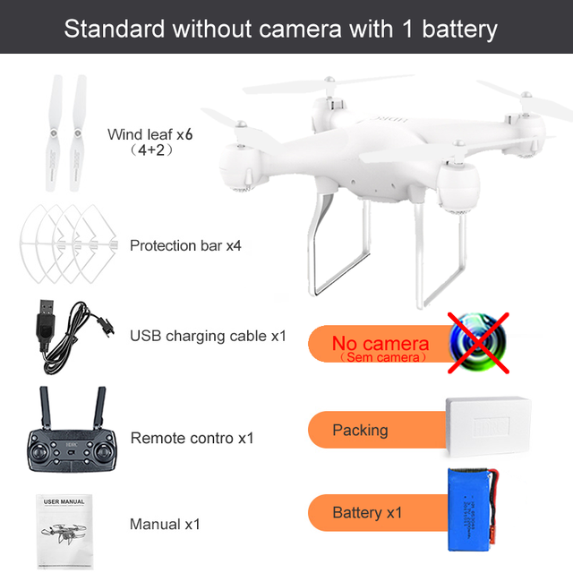 RC Drone FPV Professional Wide-Angle Aerial Photography Long Life