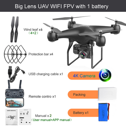 RC Drone FPV Professional Wide-Angle Aerial Photography Long Life