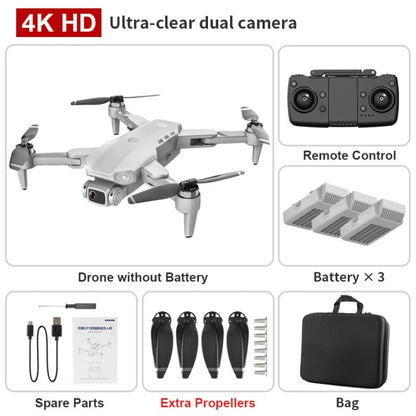 Drone 4K Dual HD Camera Professional Aerial Photography Distance 1200M - Alicetheluxe