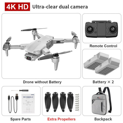 Drone 4K Dual HD Camera Professional Aerial Photography Distance 1200M - Alicetheluxe