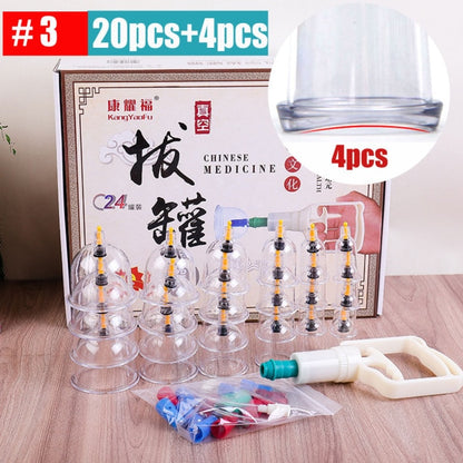 Hijama Cupping Vacuum Suction Cups Sets for Cellulite Cupping Massage - Alicetheluxe