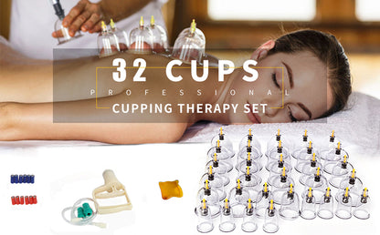 Professional Chinese Acupoint Cupping Therapy Hijama for Massage - Alicetheluxe