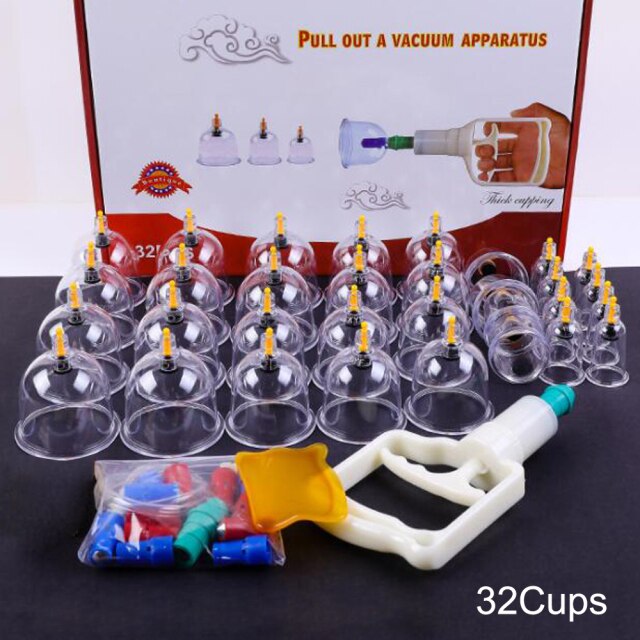 Professional Chinese Acupoint Cupping Therapy Hijama for Massage - Alicetheluxe