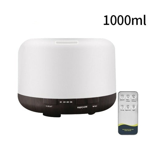 saengQ Electric Aroma Diffuser Air Humidifier 300ML 500ML 1000ML